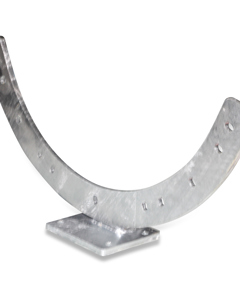 Holding plate f/vibration motor f/sheet metal silo